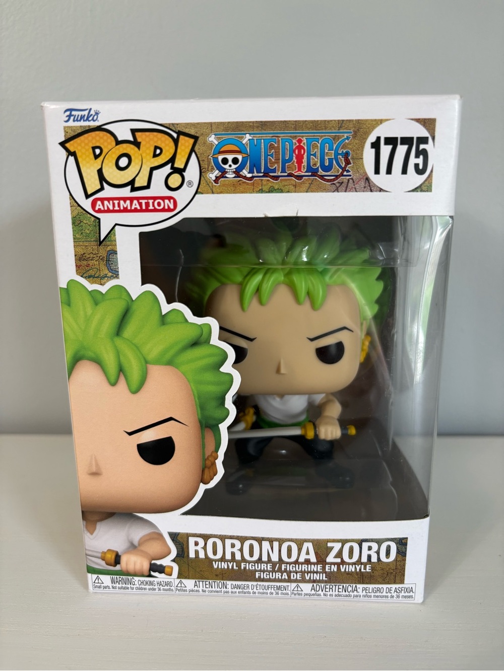 Funko Pop One Piece Roronoa Zoro Figure 1775 Anime Aesthetic Retro Nostalgia